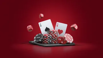 Uma roleta brilhante com fichas em cascata, simbolizando os envolventes jogos ao vivo e instantâneos disponíveis no FIXE777.